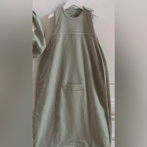 Merino Kids Sleep Sack- Olive Stripe 2-4 Years